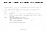 Konditions- Koordinationstest · Konditions- Koordinationstest _____ _____ © sportunterricht.ch