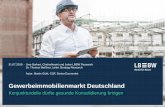 Gewerbeimmobilienmarkt Deutschland · PDF fileSpitzenmiete pro Monat (linke Skala) Kapitalwert (rechte Skala) • Aus internationaler Perspektive stechen die großen deutschen Städte