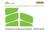 Jahresbericht 2010 - lfl.bayern.de · mit einem geringen Viehbesatz der legume Zwischenfruchtanbau von besonderer Bist e- deutung. Bei dem Verfahren Untersaat stehen Deck- und Zwischenfrucht