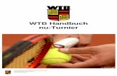 WTB Handbuch nu-Turnier · 2 Turniermodul theLeague-Handbuch für Turnierveranstalter Württembergischer Tennis-Bund e.V. Stand: September 2015 Württembergischer Tennis - Bund e.V.