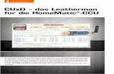 CUxD – das Leatherman für die HomeMatic -CCU · CUL-/CUN-Stick (CC1101-USB-Lite 868MHz, Bild 1) von Busware durch Alex Krypthul entwickelt und ab 2011 bis heute durch Uwe Langhammer