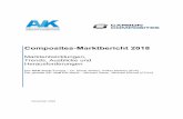 Composites Marktbericht 2018 - avk-tv.de · Composites-Marktbericht 2018 Marktentwicklungen, Trends, Ausblicke und Herausforderungen Der GFK-Markt Europa – Dr. Elmar Witten, Volker