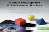 Game Designers & Software Artists - fk8.uni-wuppertal.de · Game Designers & Software Artists Inszenierung und Selbstverständnis der Künstler/innen bei EL E C T R O N I C AR T S,