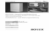 Teil 2 FA HPSU 0081400849 0209 DE · 5.1.5 ROTEX HeatPumpSolarUnit in Betrieb nehmen • Netzschalter aller Komponenten der ROTEX HeatPumpSolarUnit einschalten. • Anlage durch Betätigen