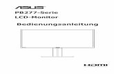 PB277-Serie LCD-Monitor Bedienungsanleitung - Monitors/PB277/ASUS_PB277Q_ ¢  (ASUS) vervielf£¤ltigt,