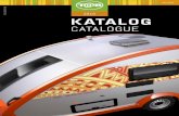 2019 KATALOG · regarding all of the latest models. the decorations illustrated in the catalogue are not included in the scope of delivery. please also consult the information contained