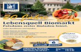 Lebensquell Biomarkt · basische Ernährung und Körperpﬂ ege · Ayurveda und Makrobiotik · »Mahavidya« Schmuck mit Heilsteinen. 0.99 ni uchZi c o- Bi aus Deutschland 1 kg 1.99