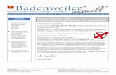 EUROPAWAHL UND KOMMUNALWAHLEN - gemeinde … · Badenweiler Donnerstag, 23. Mai 2019 | 3 Bitte bringen Sie die Stimmzettel zu den Kommunalwahlen in das Wahllokal mit Liebe Wählerinnen