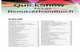 Lasershow Designer QuickShow - easylase.deeasylase.de/main/qs_anleitung/QuickShow_Benutzerhandbuch.pdf · Im Gegensatz zu andern Pangolin-Projekten nutzt QuickShow den Computer zur