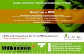 Vorschau PDF - lean-managementmethode.de · Die Übersetzung des Begriffes Lean ist schlank oder mager und erzeugt Flexibilität. Gewichtig und fett dagegen bedeutet Überschuss und