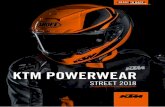 KTM POWERWEAR - motorrad-donnecker.de · Die MotoGP-Fahrer von KTM haben die READY TO RACE-Denkweise des Unternehmens verinnerlicht und fahren Schulter an Schulter mit den Besten
