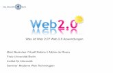Was ist Web 2.0? Web 2.0 Anwendungen - ag-nbi.de · Was ist Web 2.0? Web 2.0 Anwendungen 3 Vorgeschichte 2001 die Dot-Com-Blase „platzt“ −Überbewertete Gewinnerwartungen von