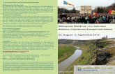 Bildungsreise Moldova - Von Sibiu über · Orheiul Vechi, Gespräche über ländliche Entwicklung in Moldova (Ruhetag) zurück nach Chișinău, Gespräche zur aktuellen politischen