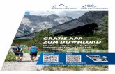 GRATIS APP ZUM DOWNLOAD - berchtesgaden.de · GRATIS APP ZUM DOWNLOAD Wander- und Biketouren, Ausflugsziele und spirituelle Orte auf einer App iPhone / iOS  Android