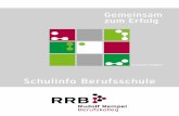 Gemeinsam zum Erfolg - rrbk.de · Am RRB lernen Sie... mit 596 Schülerinnen und Schülern in vollzeitschulischen Bildungsgängen, 3.372 Berufsschülerinnen und Berufsschülern und