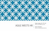 2019-07-06 Presentation Agile meets HR meets HR.pdf · AGILE TRANSFORMATION – WARUMHR MIT INS BOOT HOLEN? •HR hat Expertise und Ownership in vielen Kernprozessen (Zielvereinbarungen,