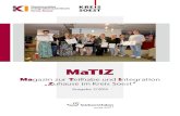 MaTIZ - zuhause-im-kreis-soest.de · 3 Vorwort Liebe Leserinnen und Leser, als wir im letzten Jahr zum ersten Mal das Maga-zin zur Teilhabe und Integration „Zuhause im Kreis Soest“