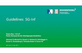 170509 Guidelines SSI mit drei Logos - Swissnoso · 2 Entwicklung von Guidelines für SSI Ziel • Konzise Empfehlungen bei Infektionen • Gute Verfügbarkeit für Praxis Strategie