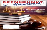 BRENNPUNKT Die Aufrechnung im Arbeitsrecht KHS Alzey-Worms 55221 Alzey PVST Deutsche Post AG Entgelt