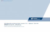 Halbjahresbericht zum 31. März 2019 Favorit: Aktienonline.stockselection.de/semiannual/1610189.pdf · Vorwort Union Investment – Ihrem Interesse verpflichtet Mit einem verwalteten