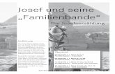 Josef und seine „Familienbande“ - Gemeindejugendwerk · EINFÜHRUNG 02.08.-23.08.2015 Die Josefsgeschichte ist eine geschlossene Erzählung innerhalb der Vätergeschichten. Josef