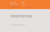Die Rolle Chinas in der internationalen Politik - eDoc.ViFaPoledoc.vifapol.de/opus/volltexte/2011/3080/pdf/3_2006.pdf · China weist seit der Einleitung der Reform- und Öffnungspolitik