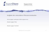 Saponine - experchem.com · Centella Asiatica Tigergras, Gotu Kola ExperChem Ltd. Dr. Henry Haeusler 14 Dermaceutical (Aachen) La Roche Posay (l‘Oreal) Dr. med Christine
