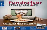 Fundraiser-Magazin, Ausgabe 4/2015 vom 13.07 · Futter für die Festplatte Datenbanken und Adressen im Fundraising Menschen Jérôme Strijbis, Martin Reyher & Frederik Röse, Franz