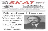 Offizielle Verbandszeitung des Skatverbandes Schleswig ... · PDF fileO·S·K·V SKAT - fCHT CLEVER JOURNAL Schleswig-Holstein Offizielle Verbandszeitung des Skatverbandes Schleswig-Holstein
