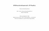 Rheinland-Pfalz - fm.rlp.de | Startseite · Rheinland-Pfalz Haushaltsplan für die Haushaltsjahre 2017/2018 Einzelplan 06 Ministerium für Soziales, Arbeit, Gesundheit und Demografie