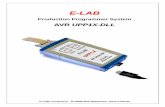 Sound Generator und Treiber - e-lab.de · E-LAB AVR Produktions Programmierung mit DLL UPP1-X Version E-LAB AVR Programmer DLL Version DOC 11.03.2015 1/28