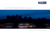 Sunny Backup-System - Solarstrom auch bei Netzausfall · 4 Solarstrom auch bei Netzausfall So funktioniert das Sunny Backup-System Schnell und sicher Ausgangspunkt ist die PV-Anlage: