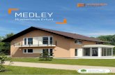 MEDLEY - Schlüsselfertig bauen mit FingerHaus · Dachneigung 32 ° Kniestock 1,60 m Wohnfläche gesamt 151,09 m² Nettogrundfläche* Erdgeschoss 86,26 m² Nettogrundfläche* Dachgeschoss