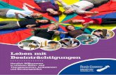 Leben mit Beeinträchtigungen - int-bsw.de · PDF filetherapie, gestützte Kommunikation, kogni-tives Training und Snoezelen-Therapie. Schulpädagogische integrative Förderung Für