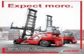 Expect more. fileMore for you. Die neue Baureihe beinhaltet eine größere Vielfalt an Maschinen für das Einzel- und Doppelcontainerhandling mit einer Kapazität von 8,9 oder 10 Tonnen.