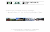 Projektplanung für die Nationalparkregion Harz · Holsteinisches Wattenmeer, NLP Bayerischer Wald). Meilensteine Prüfen der vorhandenen Konzepte Auswahl von Partnern (z.B. Viabono)