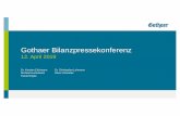 interne Version Präsentation BPK Druck - gothaer.de · Kerngeschäfts im Plan Restrukturierung abgeschlossen Cyber Schutz für Gewerbe, Industrie und neu: Privat Umfassendes Ökosy