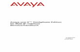 Avaya one-X™ Deskphone Edition für 9640 IP ...img.  fileAvaya one-X™ Deskphone Edition für 9640 IP-Telefone Benutzerhandbuch 16-600910DE Ausgabe 1 Januar 2007