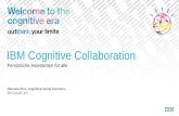 IBM Cognitive Social - cenit.com · Was Watson unterscheidet Watson repräsentiert einen ersten Schritt hin zu kognitiven Systemen und markiert den Beginn einer neuen Computing-Ära.