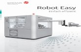 Robot Easy - IndustryArena · 4 Easy bis 250 kg Der Robot Easy ist stark gebaut. Für grosse Werkstücke und schwere Brocken gibt es kaum eine preiswertere Lösung. Der lange Ausfahrweg