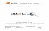 Softwarelösung für den effizienten Umgang mit EPLAN P8 ...ess-doc.de/esshp/documents/pdf/DB2Handle.pdf · 6 Softwarebeschreibung Das Software-Tool DB2Handle wurde als externes Programm