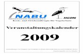 Veranstaltungskalender 2009 2009.pdf · Veranstaltungskalender 2009 3 Treffen des HGON AK Dieburg, Kreis-/Ortsbeauftragten für Vogelschutz und des NABU Kreisverbandes im Altkreis