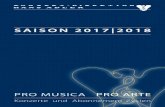 SAISON 2017|2018 - Konzert-Direktion Hans SAISON 2017 | 2018 1 VORWORT Liebe Konzertfreunde, verehrte