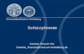 Schizophrenie - UniversitätsKlinikum Heidelberg: Startseite · ICD 10 Kriterien Verbindet Kraepelins Hinweise auf den Verlauf mit den Symptomen nach Schneider und Bleuler. F 20,