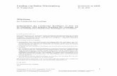 Mitteilung - landtag-bw.de · Landtag von Baden-Württemberg 16. Wahlperiode Drucksache 16 / 6441 07. 06. 2019 Eingegangen: 07. 06. 2019 / Ausgegeben: 28. 06. 2019 1 Landtagsbeschluss