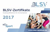 Zusatzqualifikationen für die Sportpraxis 2017 - blsv.de · BLSV-Zertifikat Yoga Yoga ist derzeit gefragt wie nie. Es stellt sich die Frage, wie diese Bewegungsform mit ihrer Vielfalt