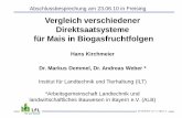Vergleich verschiedener Direktsaatsysteme f£¼r Mais in ... Kirchmeier-ILT 1-2010-1 Vergleich verschiedener