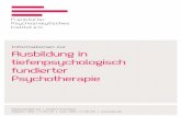 Broschüre TFP formatiert Hinkel 20170213 - fpi.de · - inhaltsverzeichnis – - 3 - inhaltsverzeichnis 1. das frankfurter psychoanalytische institut e.v. 4 2. die ausbildung in tiefenpsychologisch