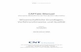 CAPTain - Wissenschaftliche Grundlagen · 3/94 Einleitung Dieses Manual richtet sich vor allem an Nutzer1 und Anwender von CAPTain. Es gibt einen Überblick über die durch CAPTain