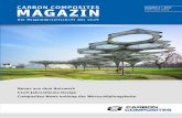 Ausgabe 2 2017 MAGAZIN ISSN 2366-8024 · 4 Carbon Composites Magazin Vorwort 2/2017 Der Trend zum serientauglichen Leichtbau mit faserverstärkten Kunststoffen belebt die Entwicklung